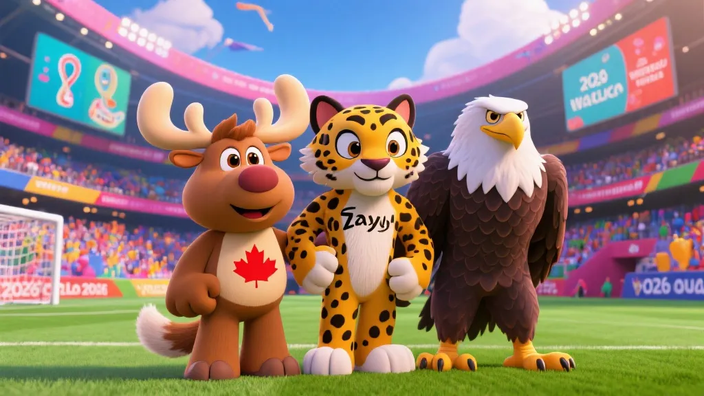 揭秘2026世界杯吉祥物：Maple、Zayu与Clutch背后的文化密码与狂欢寓意